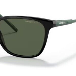 Arnette AN4291 Cortex Sunglasses Sun Glasses 27539A Black Green Polarized NEW